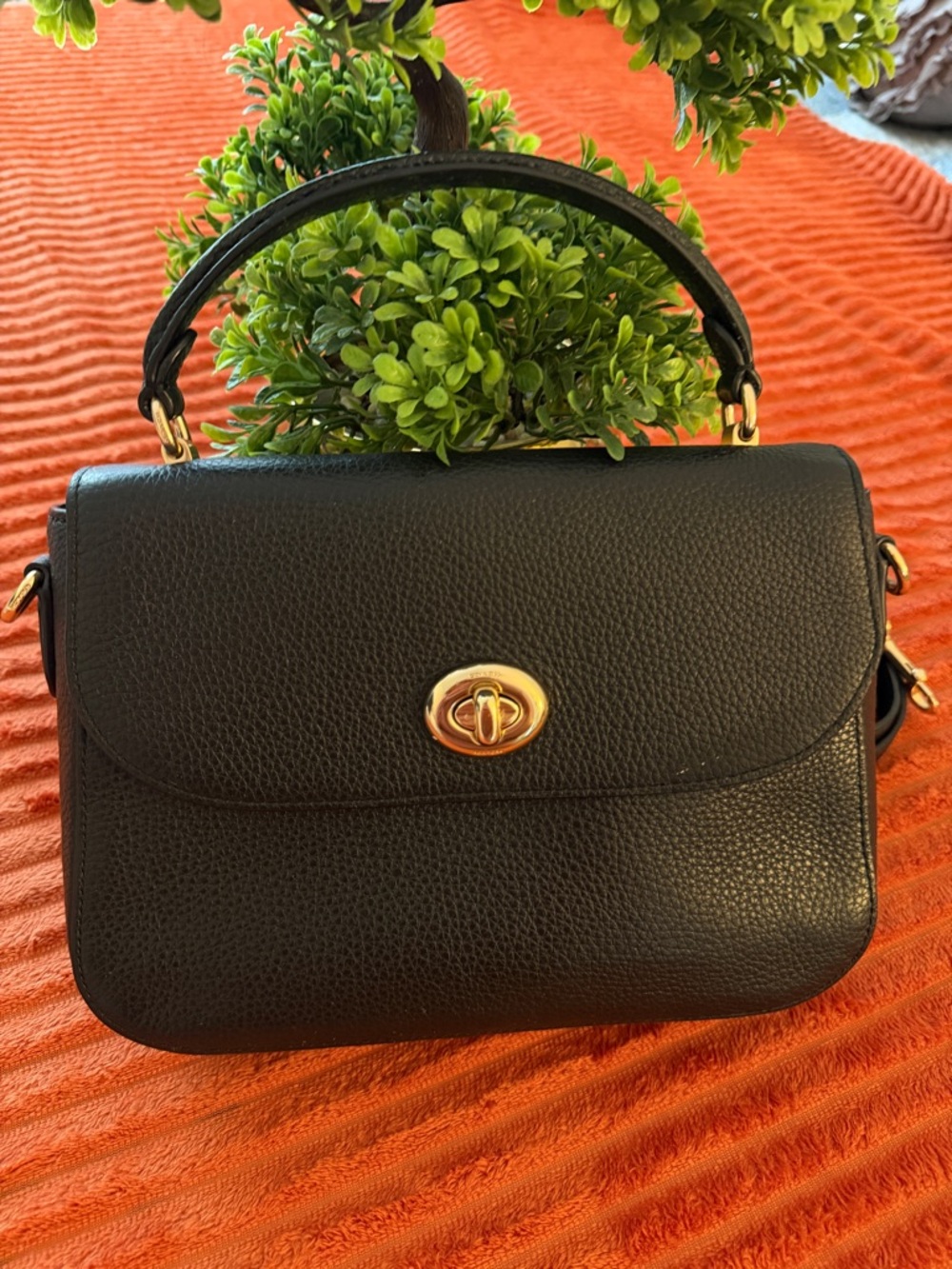 Coach black pebbled leather bag 🖤
Minimal, classy, and easy to style. - Picture 10 of 16